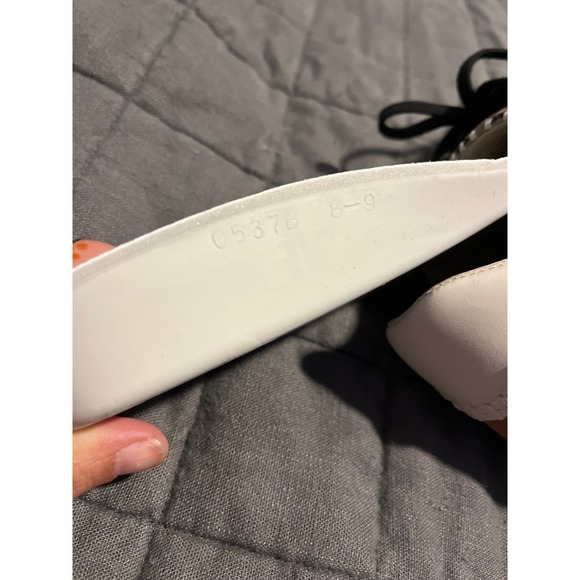 Dolce Vita Leopard Calf Hair Sneakers Tan Black White Leather 0537B Womens 8-9 - Picture 7 of 10